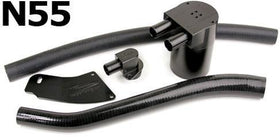 Burger Motorsports Turbo Double Baffle Oil Catch Can for E Chassis N55 BMW - MODE Auto Concepts