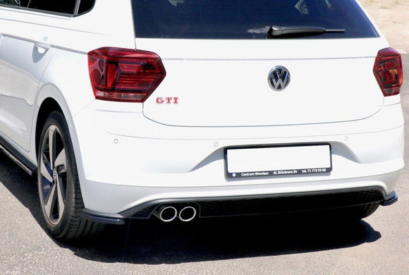 Maxton Design VW Polo Mk6 GTI Rear Side Splitters - MODE Auto Concepts