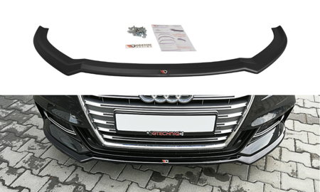 Maxton Design Front Splitter Audi S3 / A3 S-Line 8V Fl V2 - MODE Auto Concepts