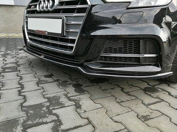 Maxton Design Front Splitter Audi S3 / A3 S-Line 8V Fl V2 - MODE Auto Concepts