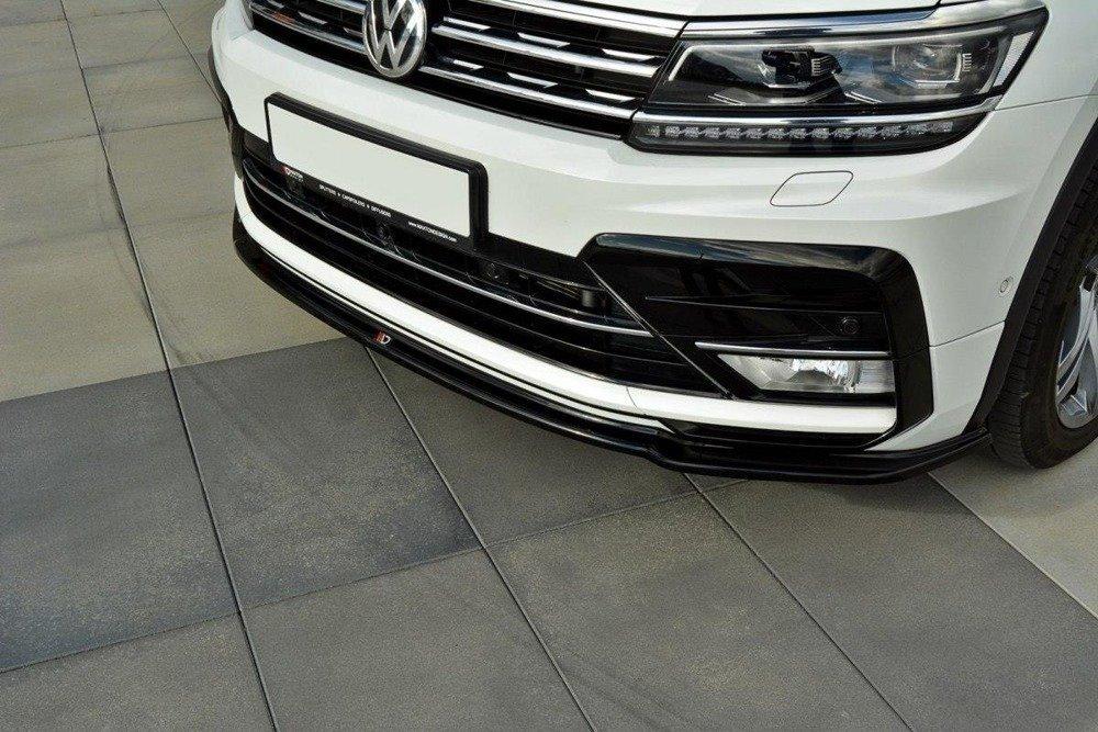 Maxton Design VW Tiguan Mk2 R-Line Front Splitter Lip - MODE Auto Concepts