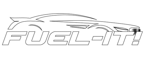 Fuel-It Logo Sticker Sheet (TWO PACK) - Burger Motorsports 