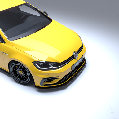 Zaero Designs  EVO-1 Front Lip/Splitter for VW Golf MK7.5R 18-21 - MODE Auto Concepts